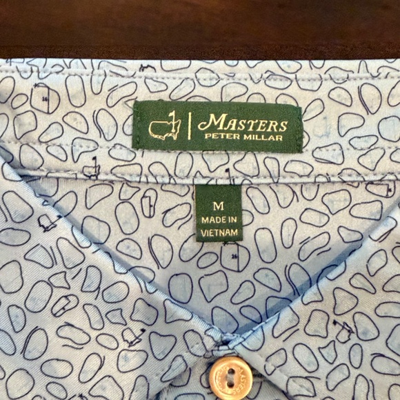 2025 Limited Edition Masters Peter Millar Men's Medium Polo - Picture 6 of 7